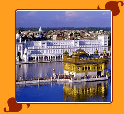 Golden Triangle With Golden Temple